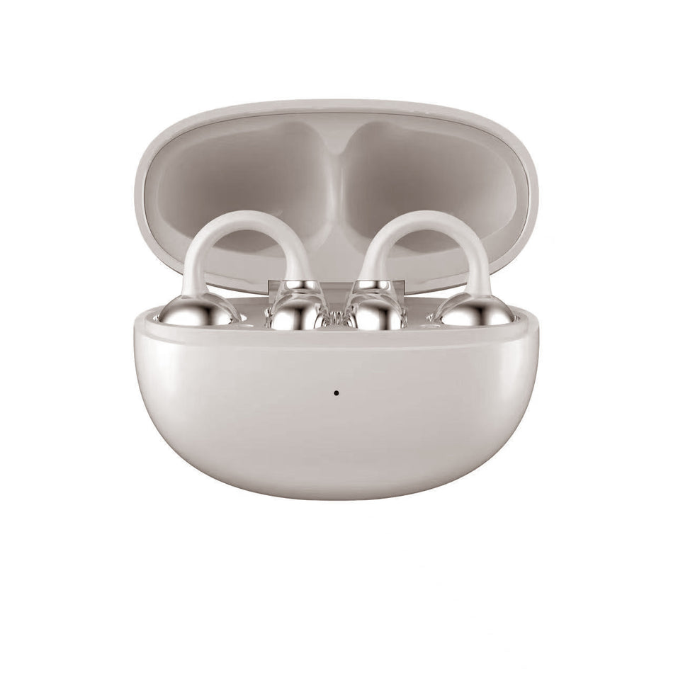 Clip-On Earbuds Bluetooth 5.4 Wireless Open-Ear Headphones