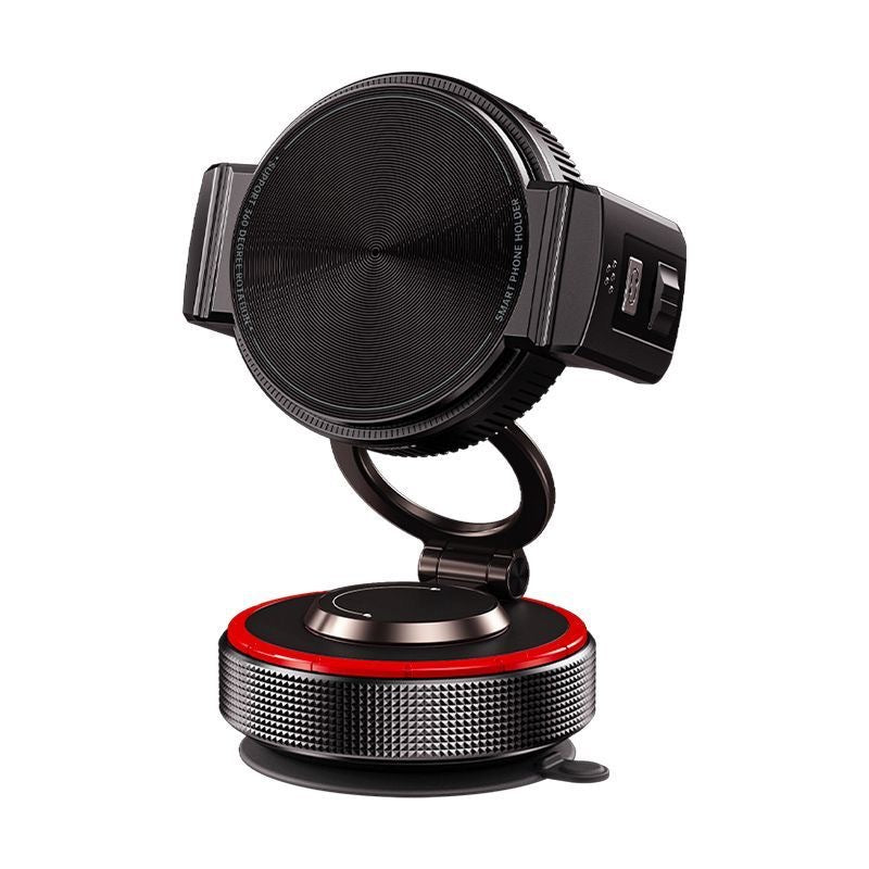 Magnetic Car Phone Holder Vacuum Suction Cup Rotating Foldable