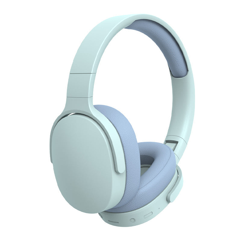 Customized Private Model New Cross-Border P2961 Wireless Head-Mounted Bluetooth Headset with Heavy Bass Stereo Card Function