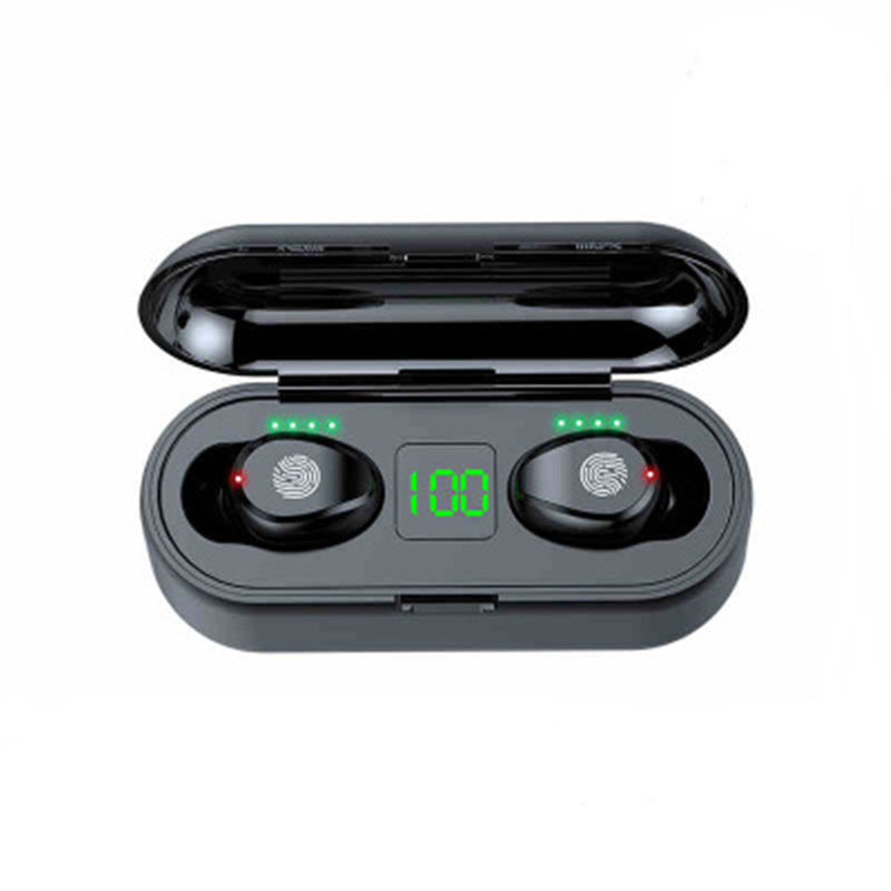 F9 TWS Bluetooth In-Ear Earphones with Noise Reduction
