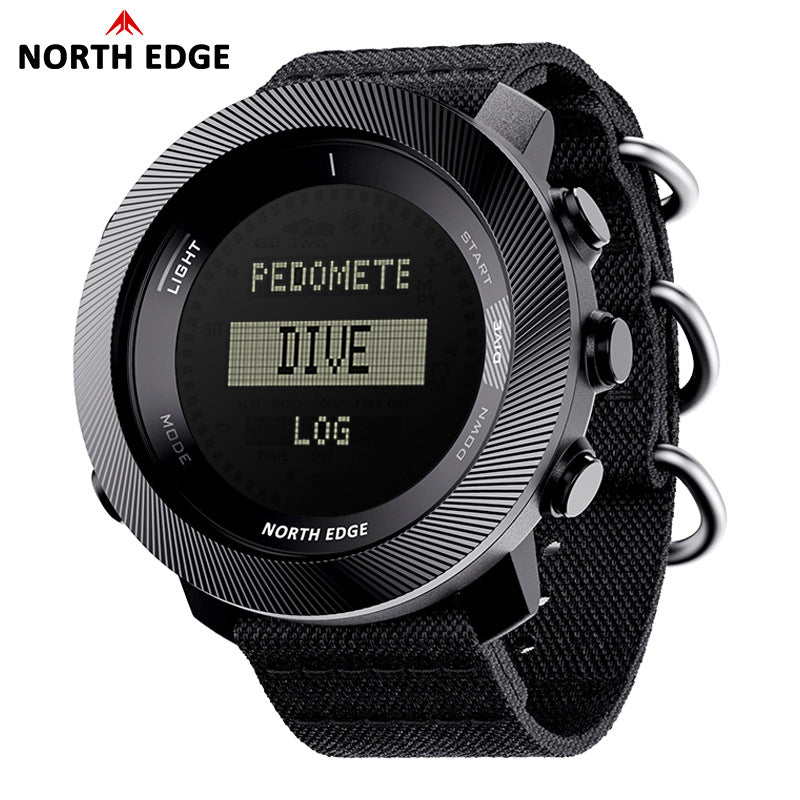 Outdoor Sports Smartwatch with 100m Waterproof Rating and Compass