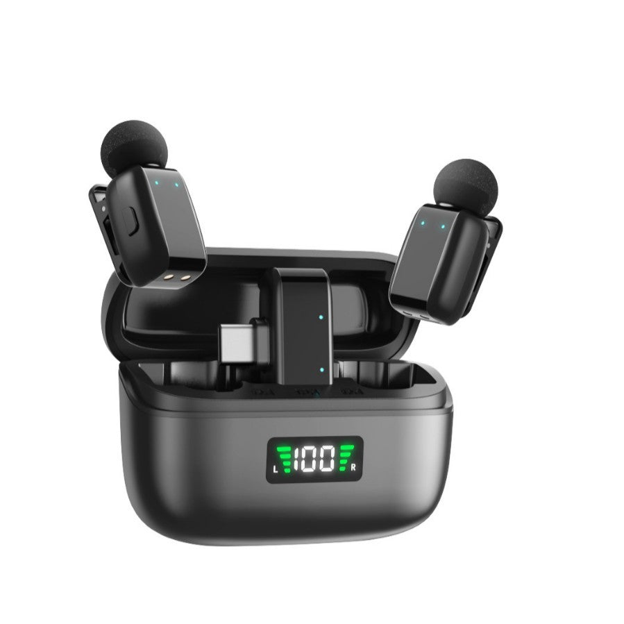 SX35 Mini Wireless Lavalier Microphone for Phones and Computers