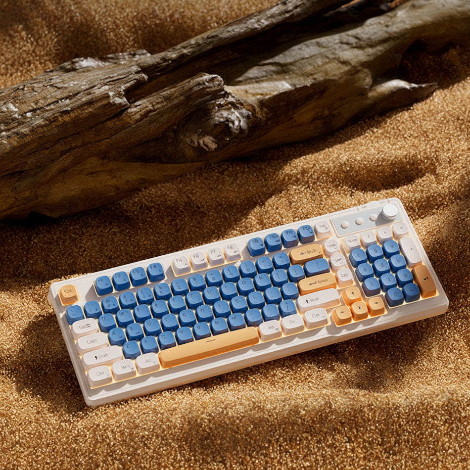 Silent Wired Keyboard and Mouse Set for Gaming and Office