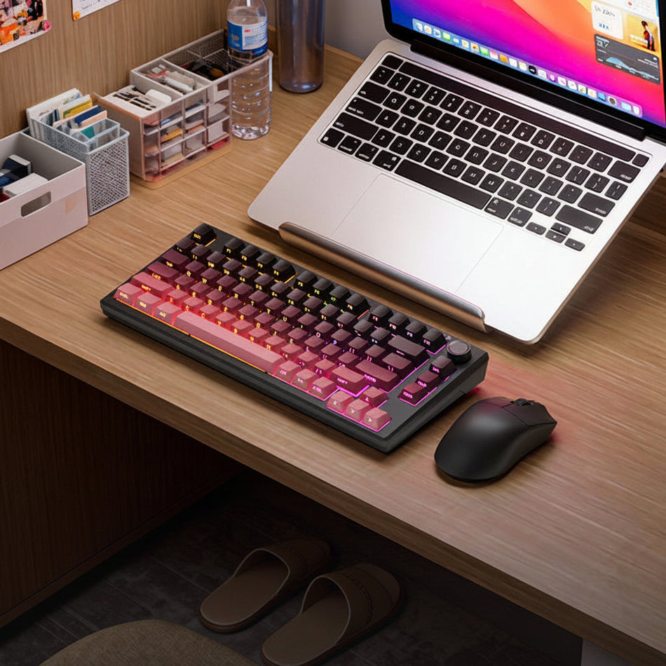 Dream Tribe Z75Pro Wired Keyboard with Silent Mechanical Feel