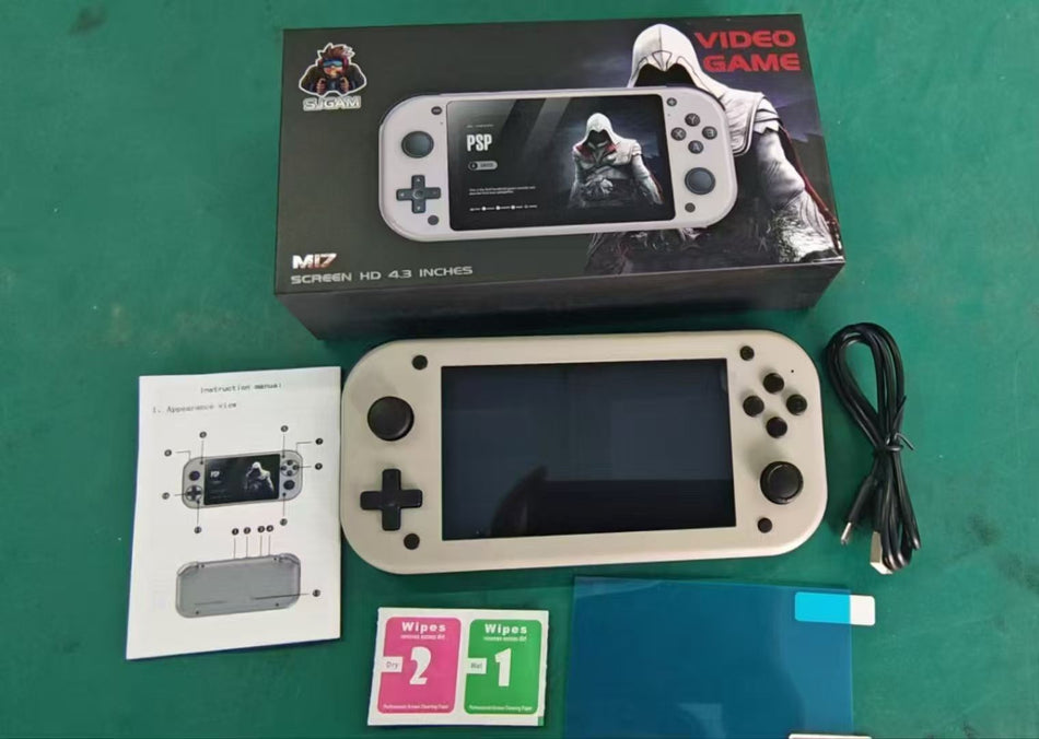 M17 Handheld Game Console with 4K High-Definition Display