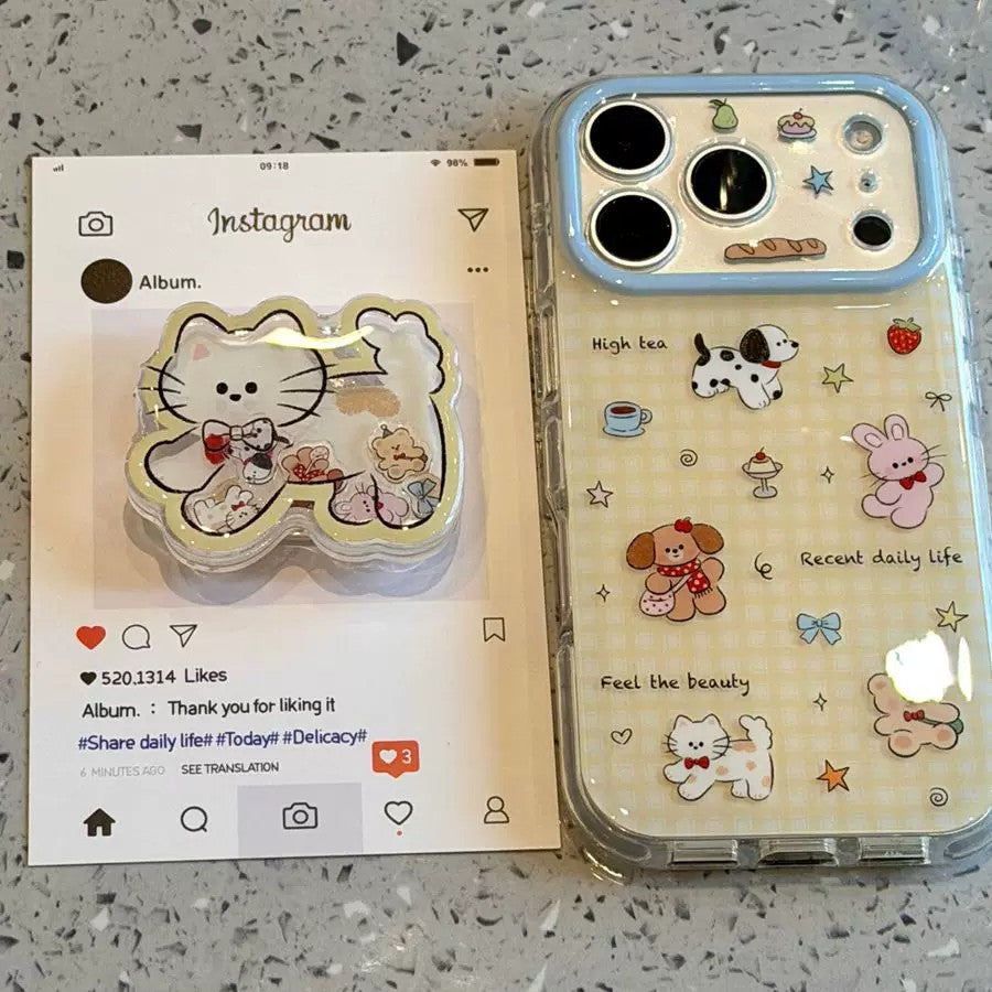 Cartoon West Highland Puppy Protective Phone Case for iPhone 17