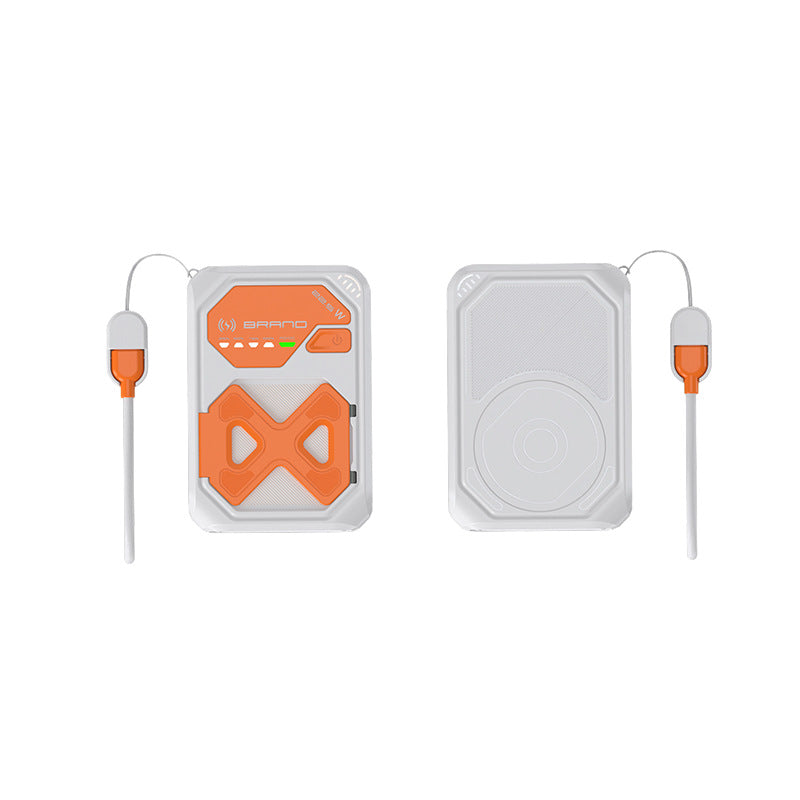 Magnetic Wireless Power Bank with AC Charging Plug