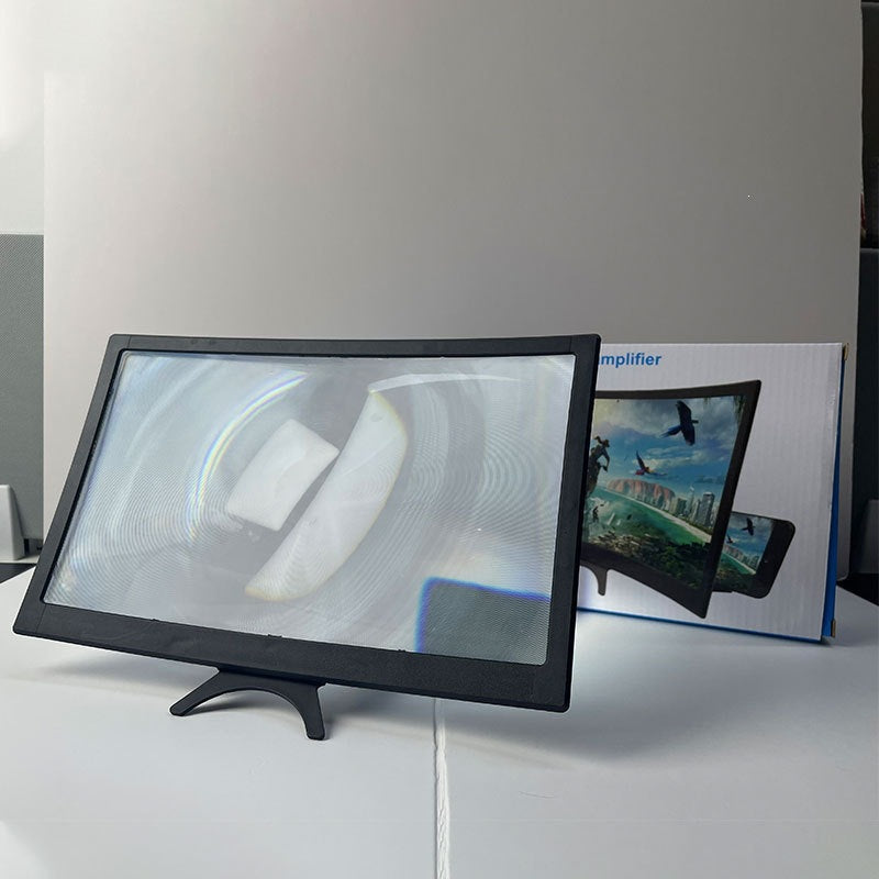 Curved Mobile Phone Screen Amplifier with 12-Inch Magnifier