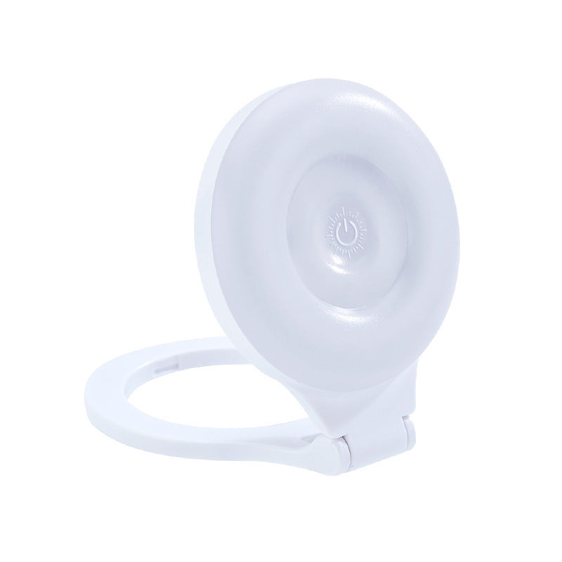 Magnetic Mobile Phone Fill Light with Rotatable Three-Color LED