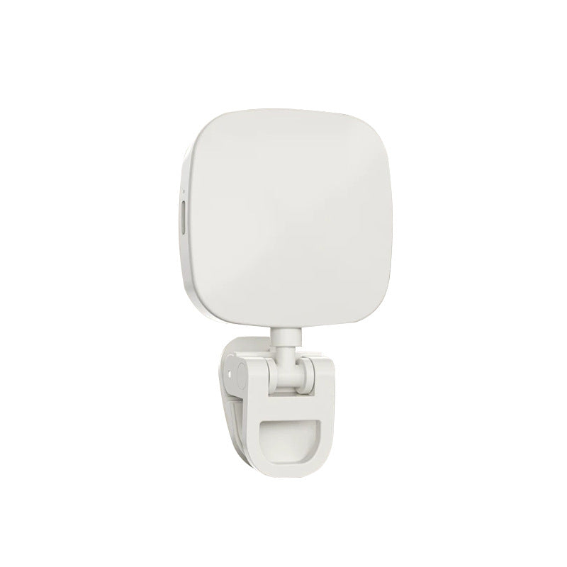 Mini Portable LED Fill Light with Mirror Clip for Selfies