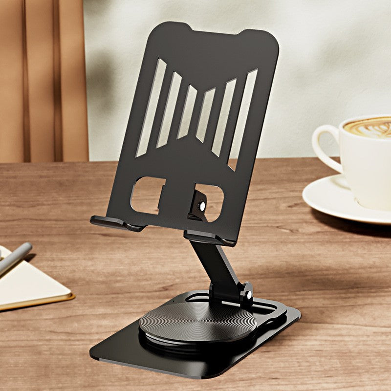 Metal Folding Rotating Desktop Phone Tablet Holder Stand