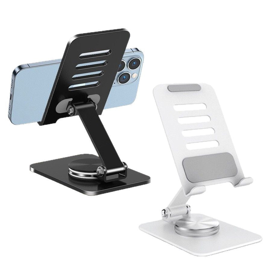 Metal Rotating Folding Desktop Phone Tablet Cooling Stand