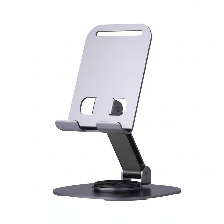 Full Metal Rotating Folding Portable Desktop Phone Stand
