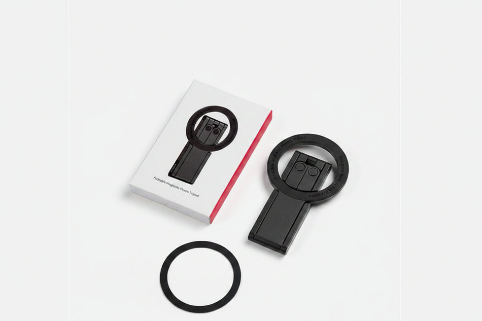 Aluminum Alloy Magnetic Rotating Folding Phone Tripod Stand