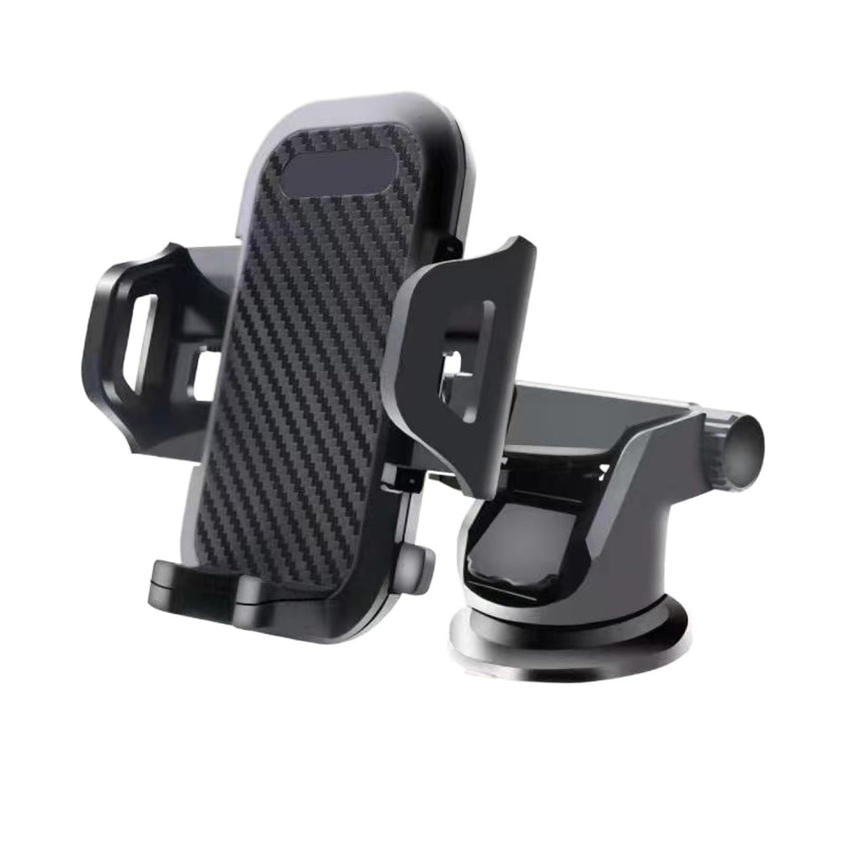 Retractable Rotating Car Phone Holder with Suction Cup Mount