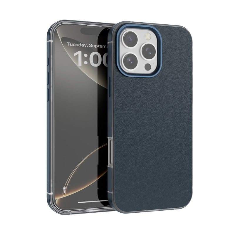 Silicone Anti-Drop Magnetic Hard Phone Case for iPhone 17