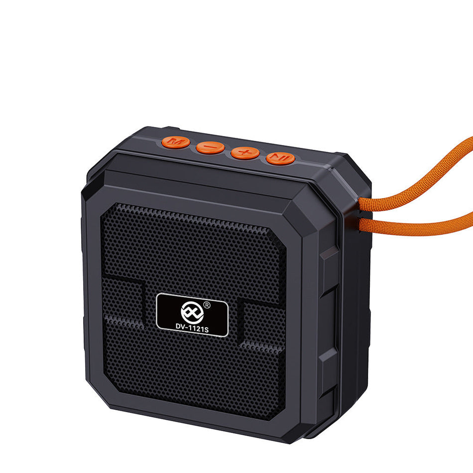 Dual Solar-Powered Bluetooth Speaker with Card Slot and Portable Design