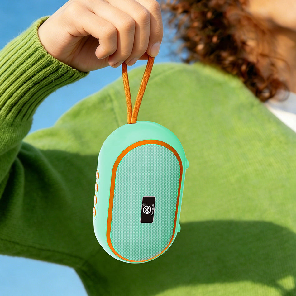 DV-1068 Bluetooth Small Speaker with Solar Charging