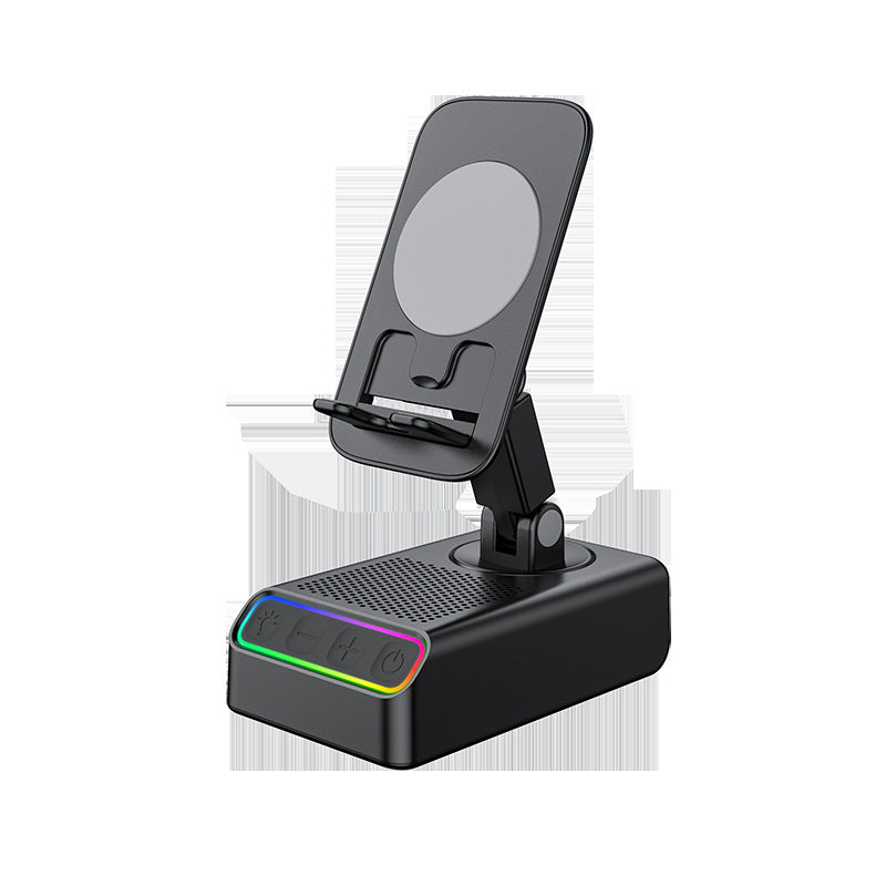 Bluetooth Speaker with Phone Holder, Power Bank and RGB Lantern