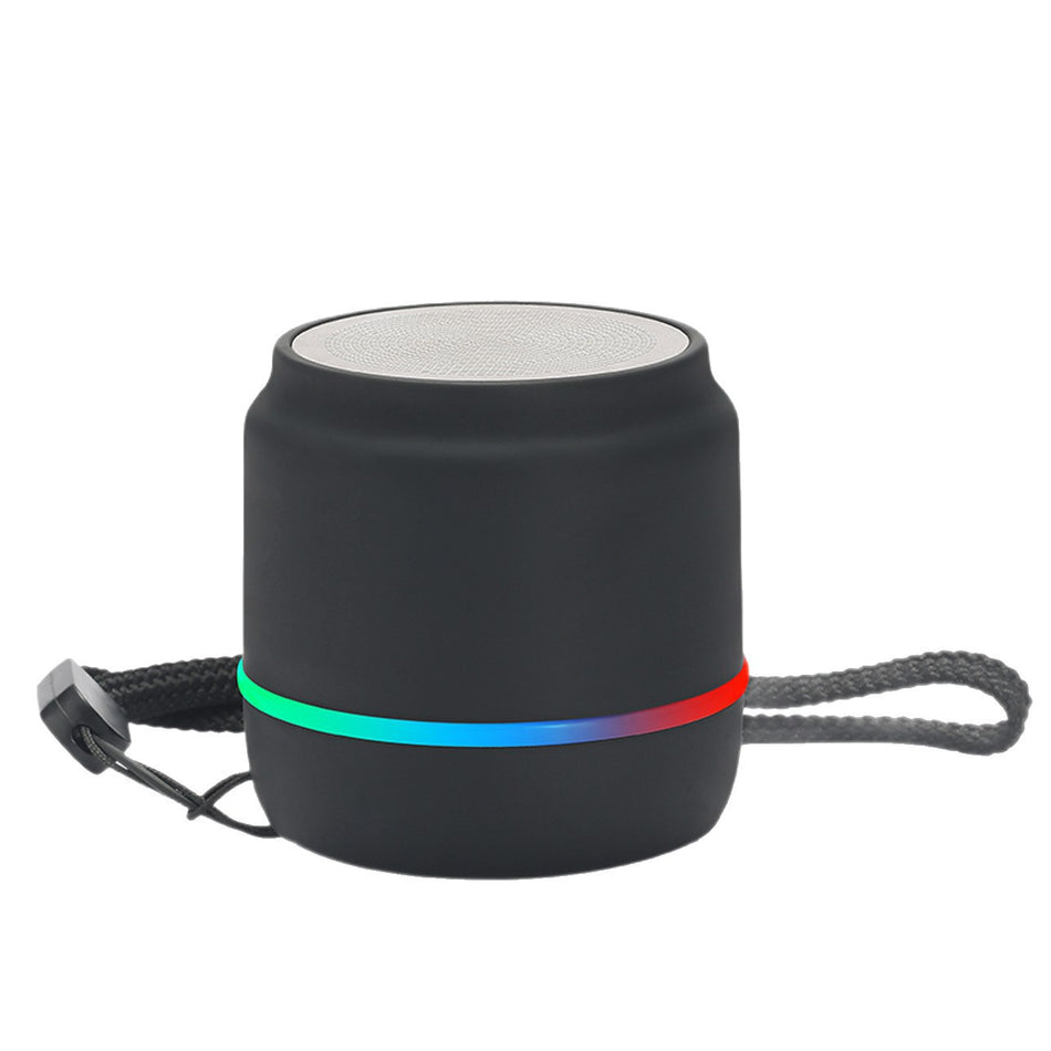 Portable Bluetooth Speaker with FM Radio, Rechargeable Battery and Lanyard