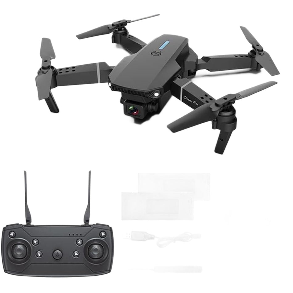 E88 4K Dual Camera Foldable Drone with HD Aerial Photography
