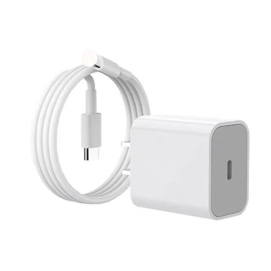 PD 30W Fast Charging Adapter Compatible with Apple iPhone 8–17