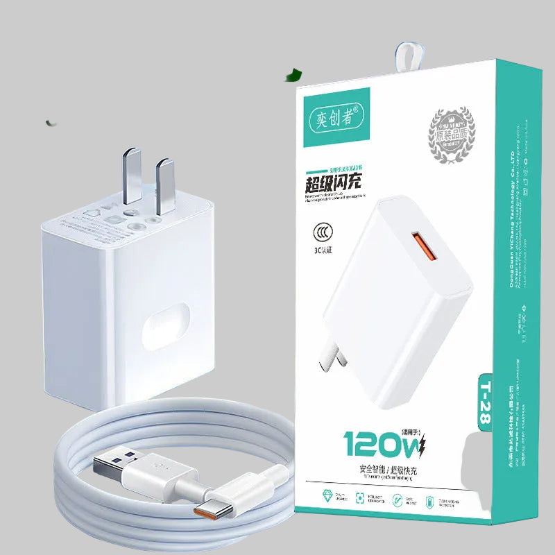 Type-C Fast Charging Head for Apple Huawei Android Phones