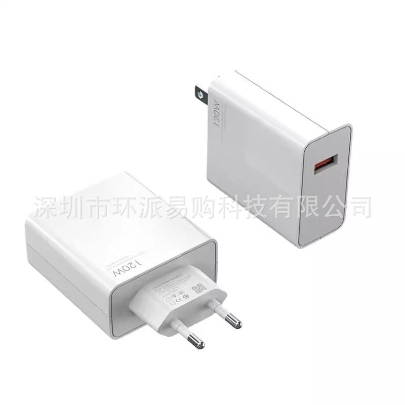 Xiaomi 120W Fast Charging Adapter for Redmi Phones