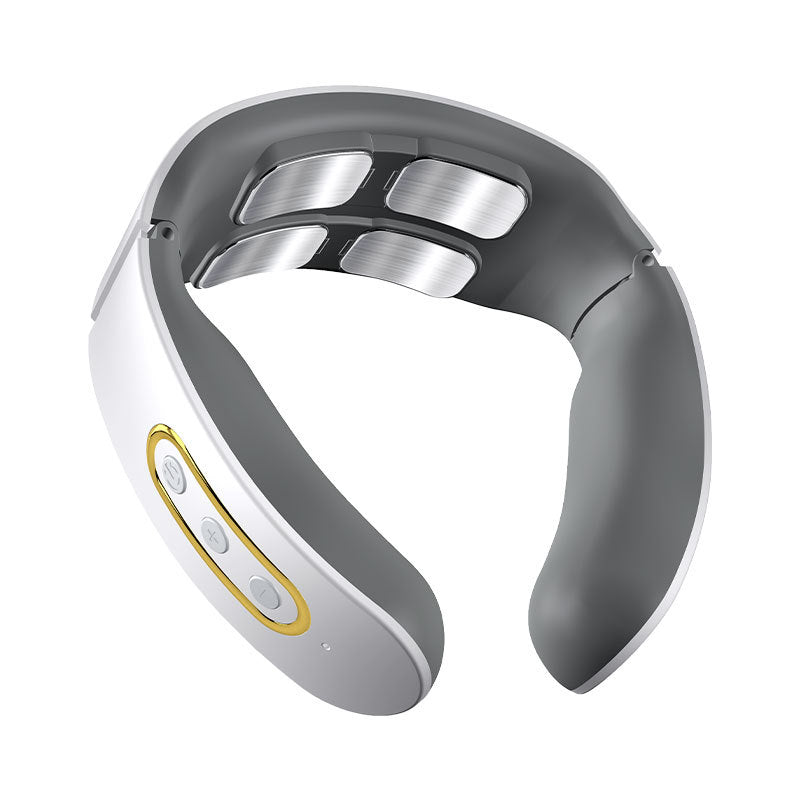 4-Head Neck Massager with Electromagnetic Pulse Heating Function