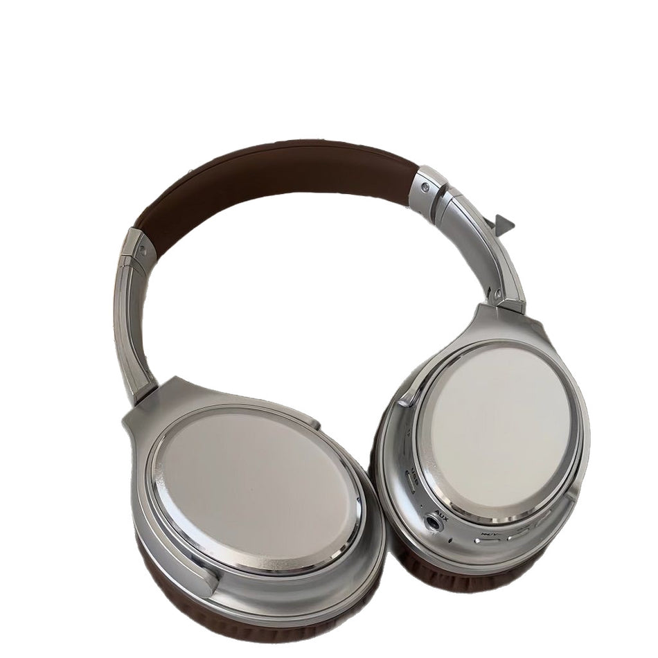 Retro Foldable Bluetooth Headset with Y2K Style Design