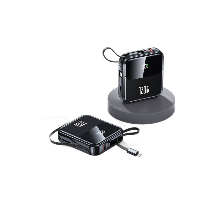 120W Fast Charging Power Bank with 20000mAh Large Capacity