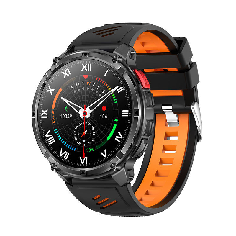 HT33 Smart Watch with Bluetooth Calling, Compass and Flashlight