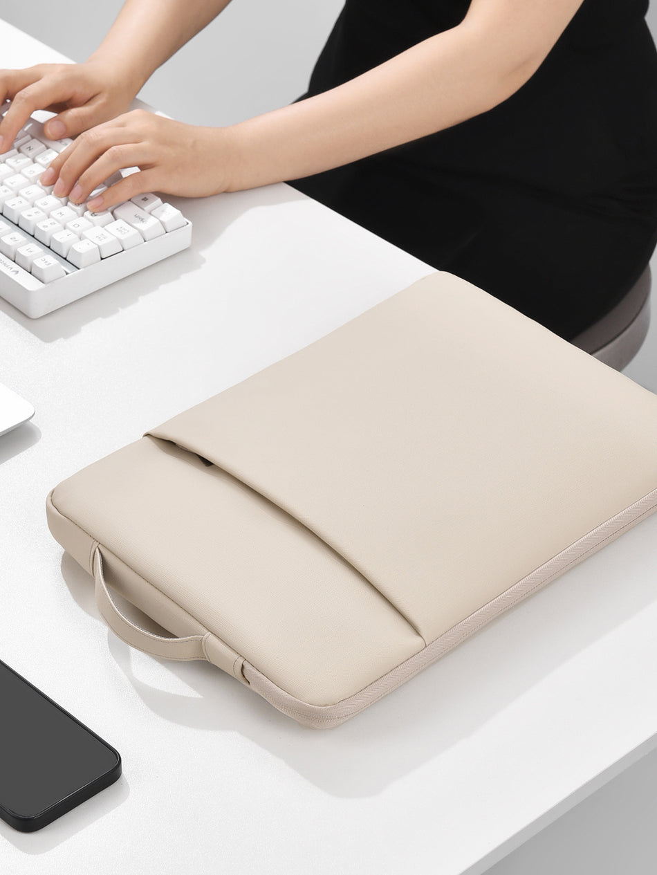 Shockproof Laptop Protective Sleeve Velvet Lining Carrying Bag