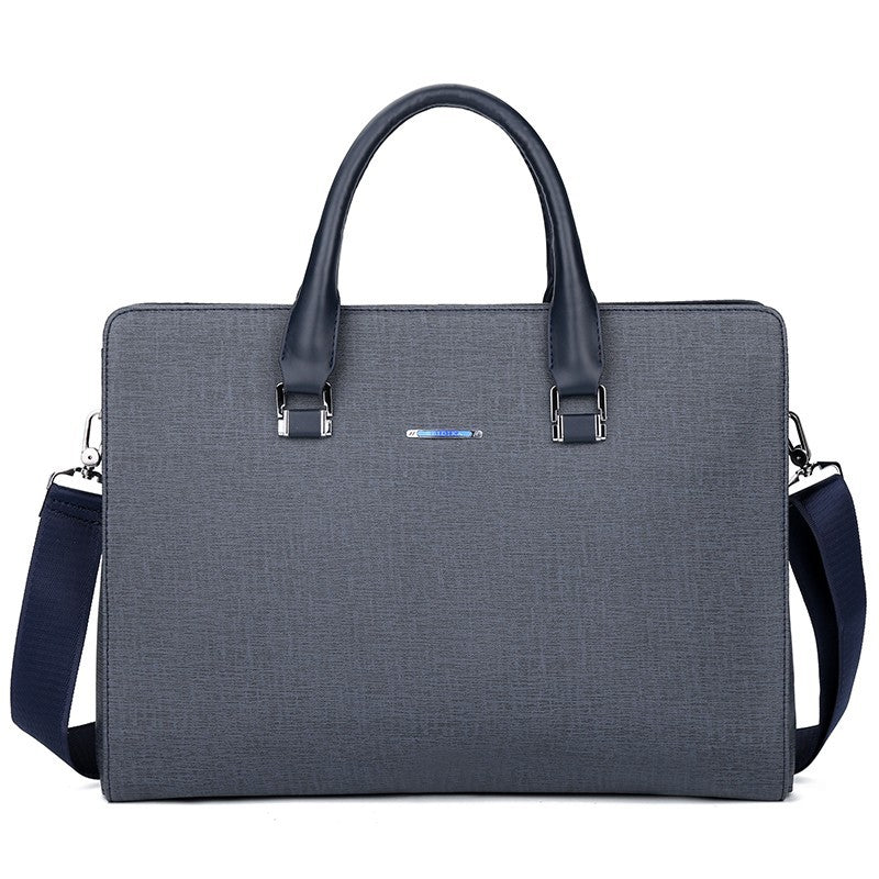 Men's Large Capacity Laptop Briefcase Shoulder Crossbody Lightweight