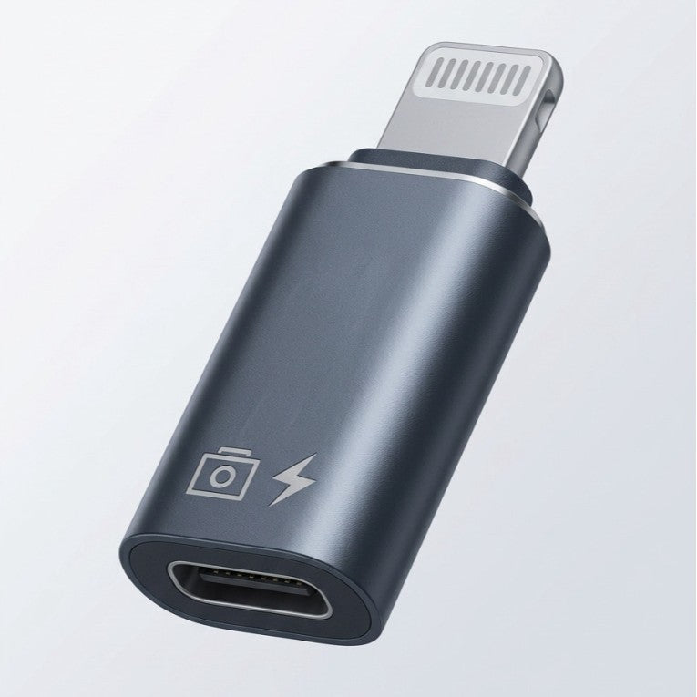 Type-C Female to Apple Male OTG Adapter for Microphone Mouse