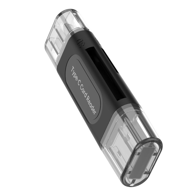 Two-in-One OTG Card Reader USB 2.0 Type-C Adapter SD TF