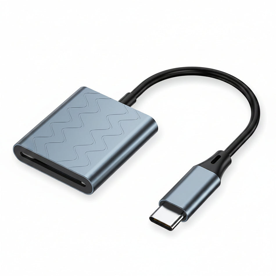 Apple Lightning 2-in-1 SD TF Card Reader Adapter Converter