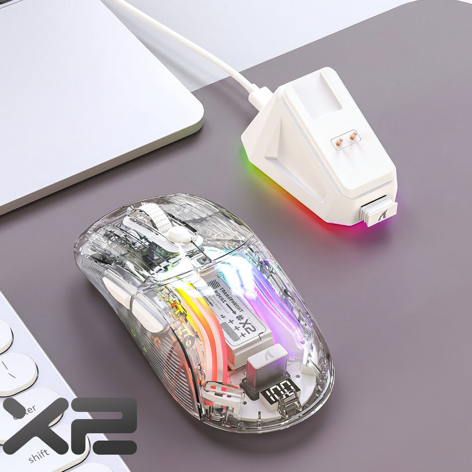 Attack Shark X2 Pro RGB Wireless Three-Mode Gaming Mouse
