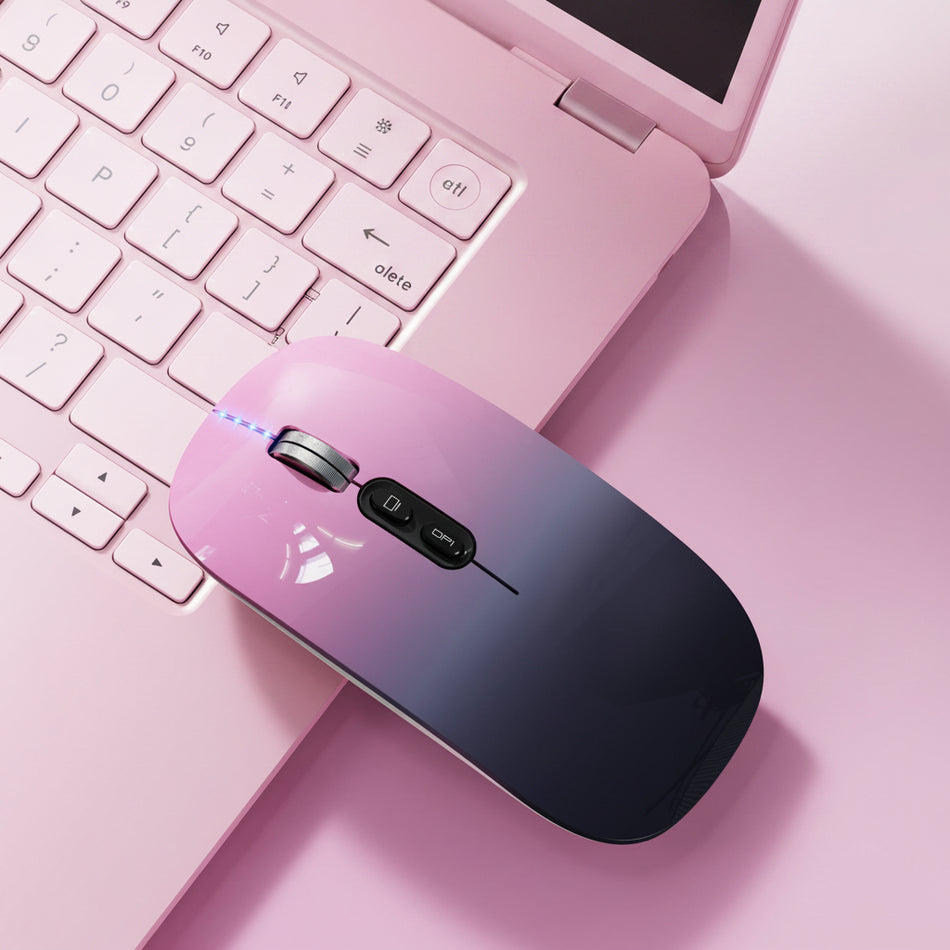 M103 Gradient Rechargeable Wireless Bluetooth 2.4G Mouse