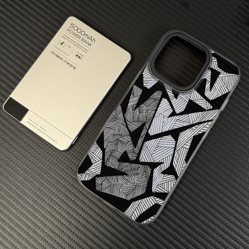 High-End Personalized Art Magnetic Phone Case for Apple 17 Series