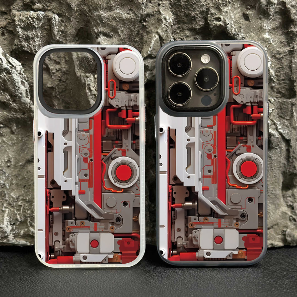 Mechanical Magnetic Anti-Fall Phone Case for Apple 17 Pro Max