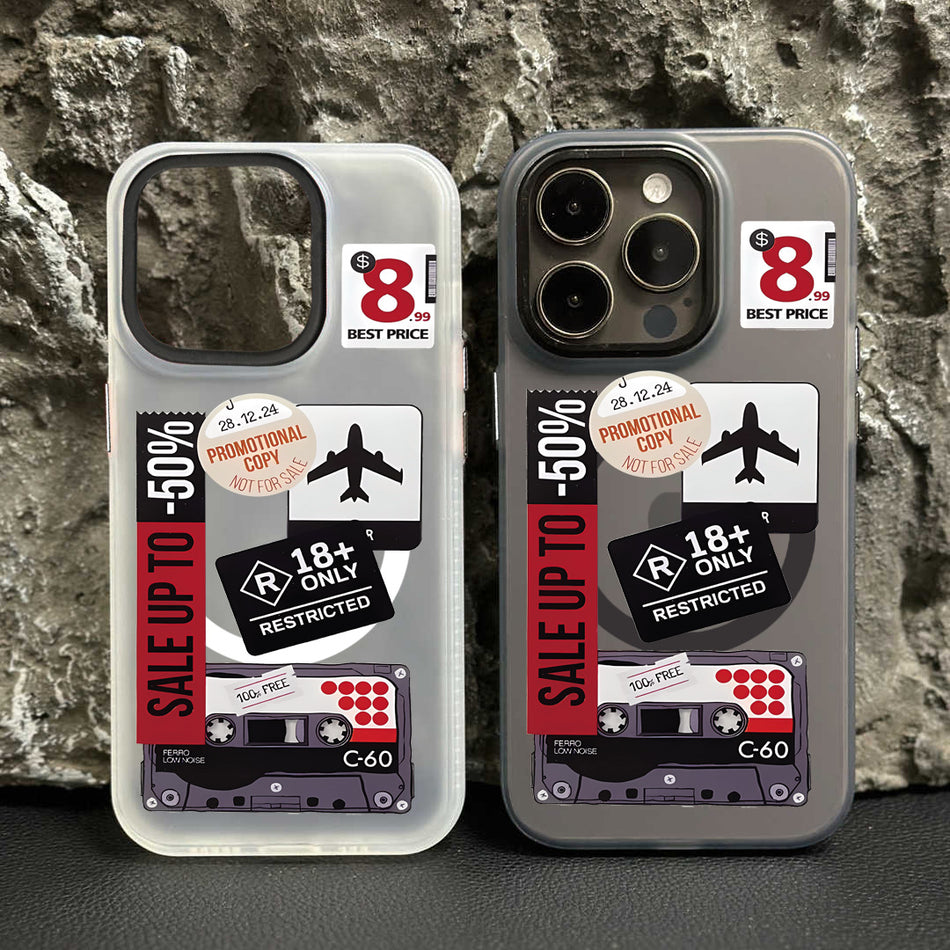 Aircraft Magnetic Anti-Fall Phone Case for Apple 17 Series