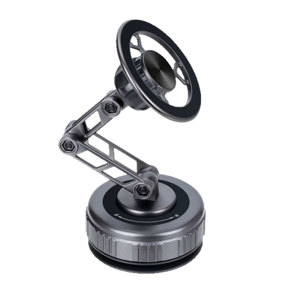 Vacuum Suction Three-Axis Folding Magnetic Car Phone Holder
