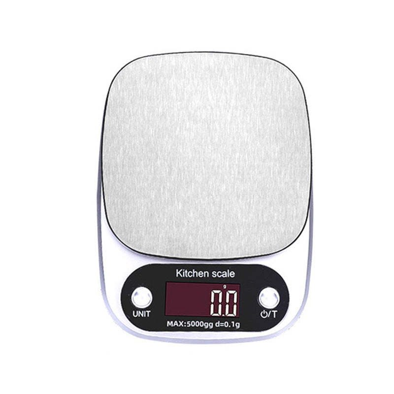 Stainless Steel Electronic Kitchen Scale for Baking and Coffee