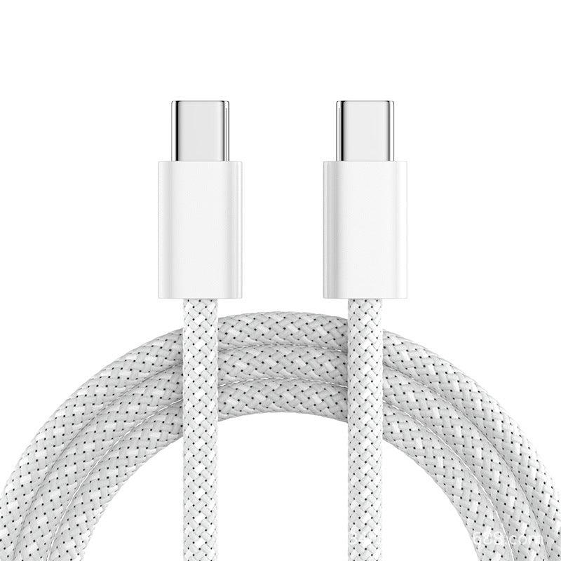60W USB-C to USB-C Fast Charging Data Cable for Apple and Samsung