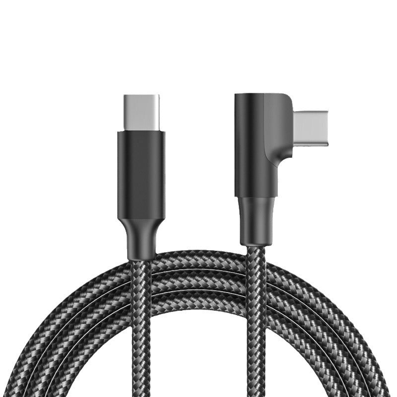3M 60W Right-Angle USB-C to USB-C Fast Charging Cable