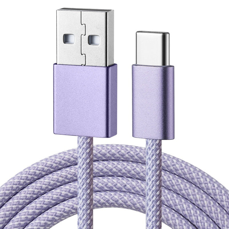 Aluminum Type-C USB Fast Charging Data Cable for iPhone