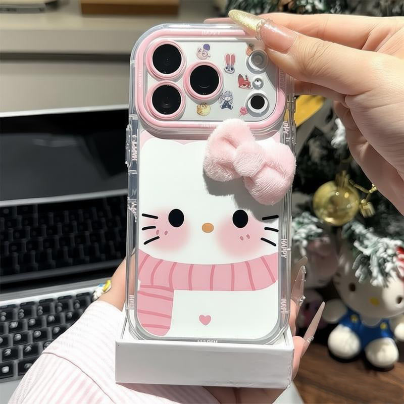 Mirror Phone Case with Stand for iPhone 15 Pro 16 17