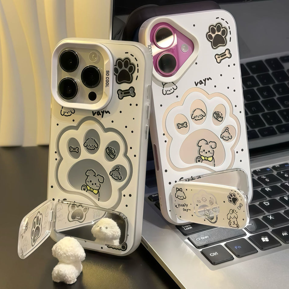 Multi-Model Cute Paw Phone Case for iPhone