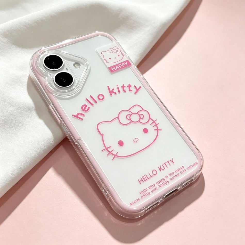 Cute Hello Kitty Phone Case for iPhone 13 14 15 16 17 Pro Max